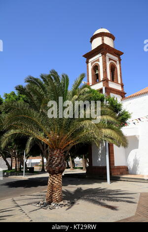 Iglesia de Nuestra Señora de la Antigua, Fuerteventura, Spain Stock Photo