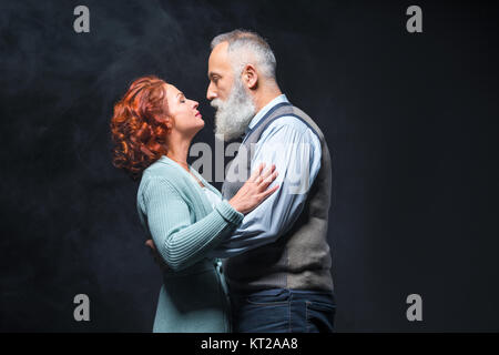 Beautiful mature couple Stock Photo