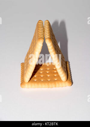 Cookies isolated on a white background Stock Photo