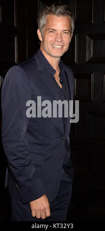 BOCA RATON, FL - NOVEMBER 21:  Timothy Olyphant arrives at 26th Annual Chris Evert/Raymond James Pro-Celebrity Tennis Classic Gala at The Boca Raton Resort on November 21, 2014 in Boca Raton, Florida.   People:  Timothy Olyphant Stock Photo