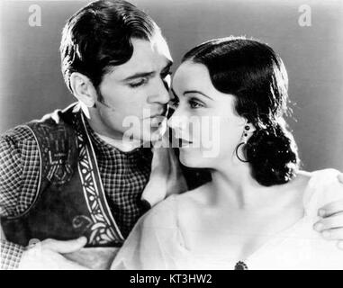 Gary Cooper and Fay Wray in The Texan 1930 Stock Photo