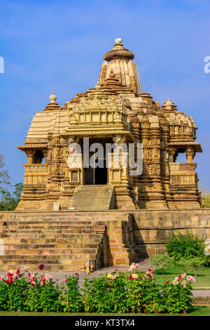 Vamana Temple, Khajuraho, Madhya Pradesh, India Stock Photo