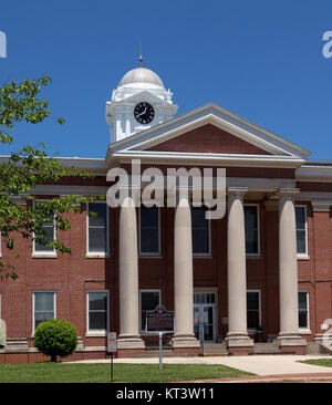 Jackson County Courthouse, Scottsboro, Alabama Stock Photo