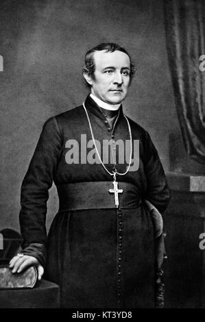 John Hughes archbishop - Brady-Handy Stock Photo