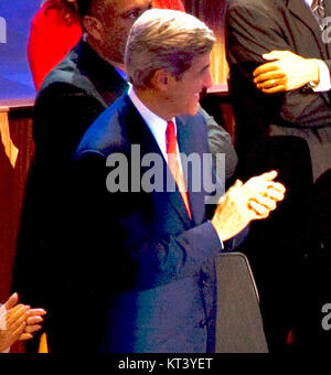 John Kerry at the Democratic National Convention, Denver, Colorado, August 25-28, 2008 (1) Stock Photo
