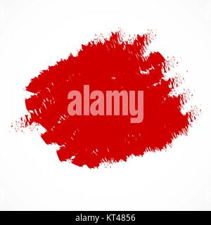 Vector brush strokes. Paint, ink, grunge, dirty. Stock Vector