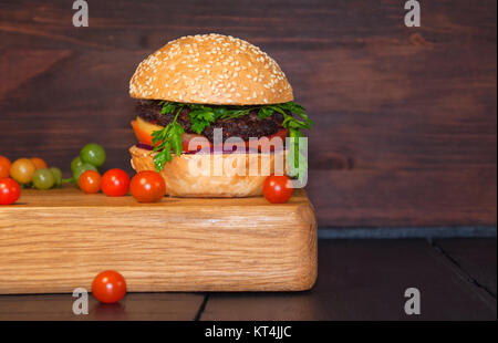 Restaurant, Food, Aliment, Bread, Board, Closeup, Green, Wood, Blank 