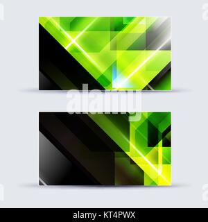 Abstract blank name card template for business artwork. eps 10 Stock Vector