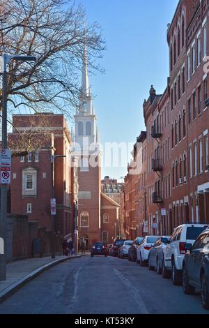 Sights around Boston Massachusetts, United States of America Stock Photo