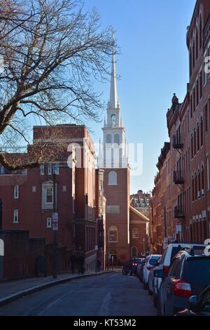 Sights around Boston Massachusetts, United States of America Stock Photo