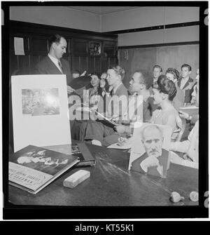 Portrait of Arthur Aaron, taken at the Metropolitan Vocational High ...