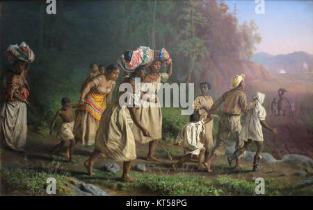 On to Liberty - by Theodor Kaufmann, 1867 Stock Photo - Alamy