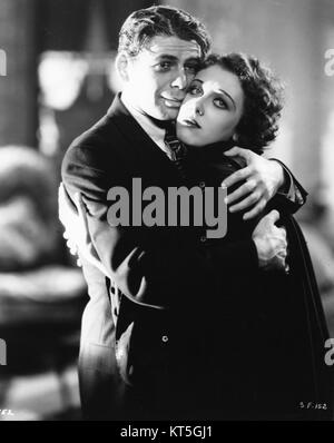 The 1932 film *Scarface* stars Paul Muni as the infamous gangster Tony Camonte. The film, directed by Howard Hawks, remains a landmark in American cinema, often cited as one of the greatest gangster films. Stock Photo