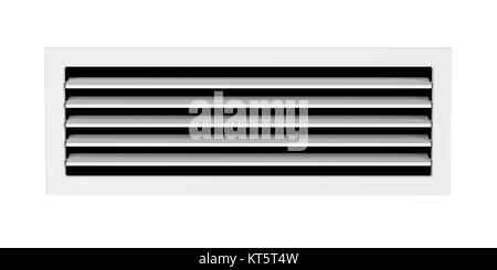 Air vent isolated on white Stock Photo