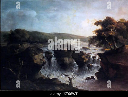 George Beck 'The Falls of the Potomac' by George Jacob Beck is a landscape painting ...