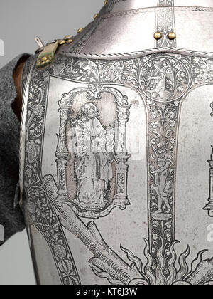 Armor of Emperor Ferdinand I (1503E280931564) MET DP-12881-013 Stock Photo