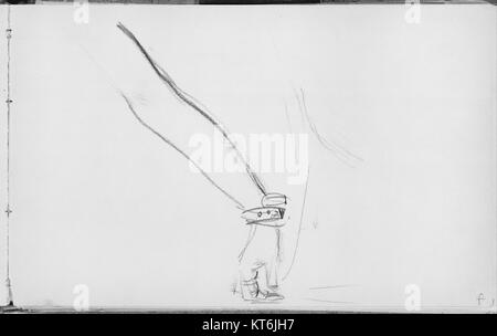 Arm of a Javanese Dancer (from Sketchbook of Javanese Dancers) MET 261427 Stock Photo