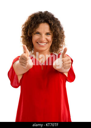 Happy woman Stock Photo