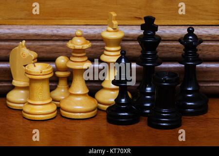 Â chess set - chess pieces Stock Photo
