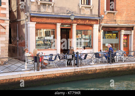 Bar Pasticceria Rio Marin, Santa Croce Stock Photo