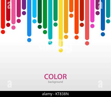 Abstract vector color background with empty place for text.  Stock Vector