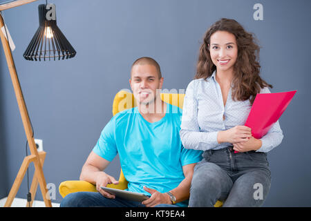 startup business people group working everyday job at modern office Stock Photo