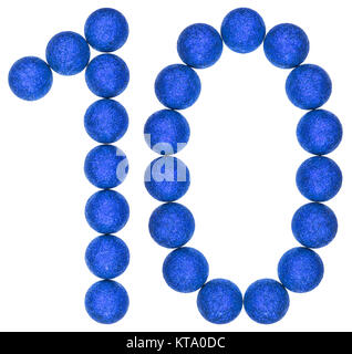 Numeral Number 10 Ten from Venezuelan Banknote of 1986 Stock Photo - Alamy