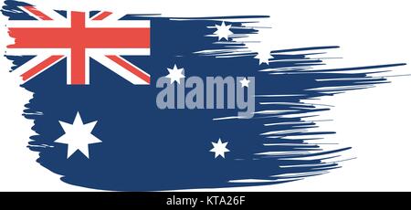 Australian flag design Stock Vector