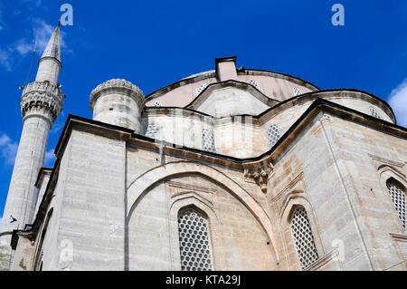 SEPTEMBER 24,2010 BABAESKI TURKEY.View from outside of The Semiz Ali Pasha Mosque in Babaeski district of Kırklareli province. Stock Photo