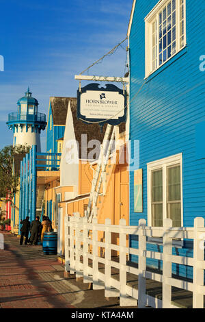 Fisherman's Village, Marina Del Rey, Los Angeles, California, USA Stock Photo