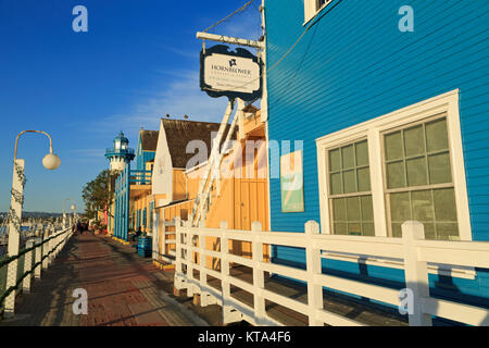 Fisherman's Village, Marina Del Rey, Los Angeles, California, USA Stock Photo