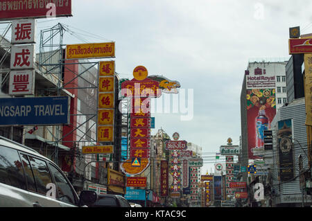 China Town Bangkok Thailand Stock Photo