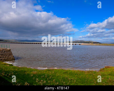 Arnside Viaduct, Cumbria Stock Photo