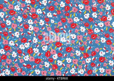 Close up of flower pattern paper Stock Photo