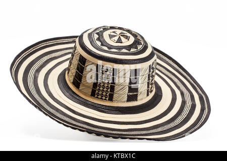 Traditional hat from Colombia: Sombrero vueltiao Stock Photo