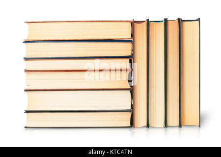 Stacks of old books Stock Photo