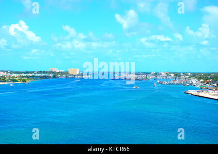 Disney's private island Castaway Cay in the Bahamas Stock Photo