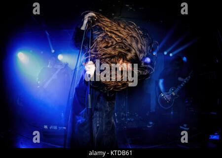 The Belgian heavy punk band Oathbreaker performs a live concert during ...