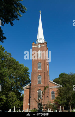 St. Peter's Episcopal Church, Society Hill in Philadelphia, Pennsylvania, United States. Stock Photo