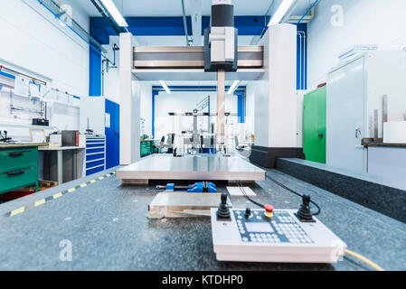 Measuring device in a factory Stock Photo - Alamy