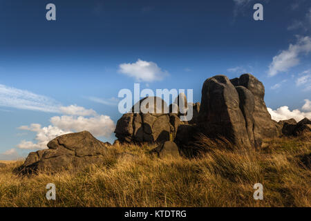 Rock formations called Kinder Stones on top of Pots 'n Pans (Pots