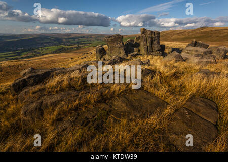 Rock formations called Kinder Stones on top of Pots 'n Pans (Pots