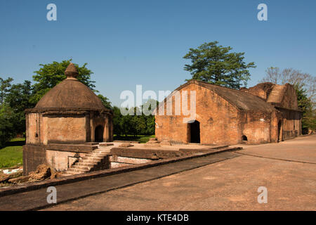 ASIA, India, Assam, Sibsagar  District, Rangpur,  Talatal Ghar, one of the grandest examples of Tai Ahom architecture Stock Photo