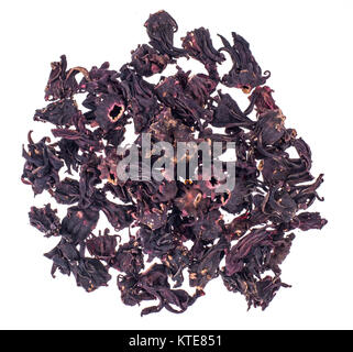 Dried flowers, buds, organic tea. Studio Photo Stock Photo