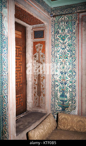 The Imperial Harem of the Ottoman sultan, which was also called seraglio in the West, was part of Topkapı Palace. It also housed the Valide Sultan Stock Photo