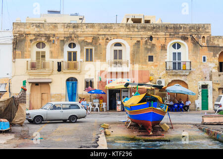 Marsaxlokk fishing village, Malta Stock Photo