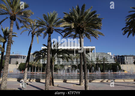 Palau de la musica Concert Hall in Valencia  Spain Stock Photo