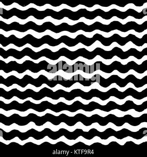 Irregular Waves Pattern Stock Vector