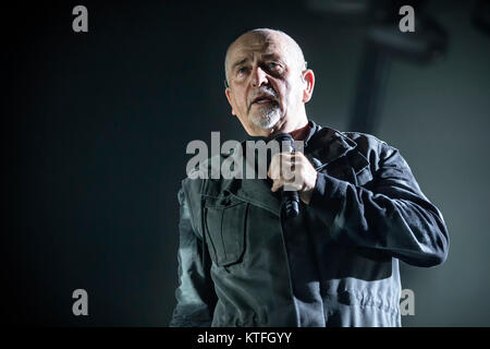 The English singer, songwriter and musician Peter Gabriel performs a live concert at Oslo Spektrum. Norway, 23/05 2014. Stock Photo