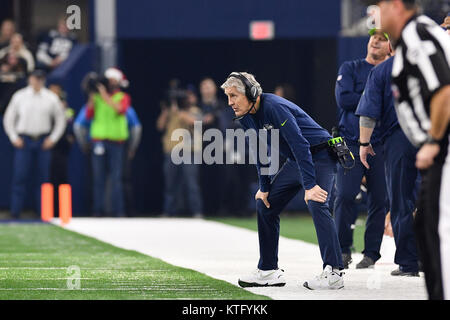 Arlington, Texas, USA. 24th Dec, 2017. during an NFL football game between the Seattle Seahawks and the Dallas Cowboys at AT&T Stadium in Arlington, Texas. Shane Roper/CSM/Alamy Live News Stock Photo